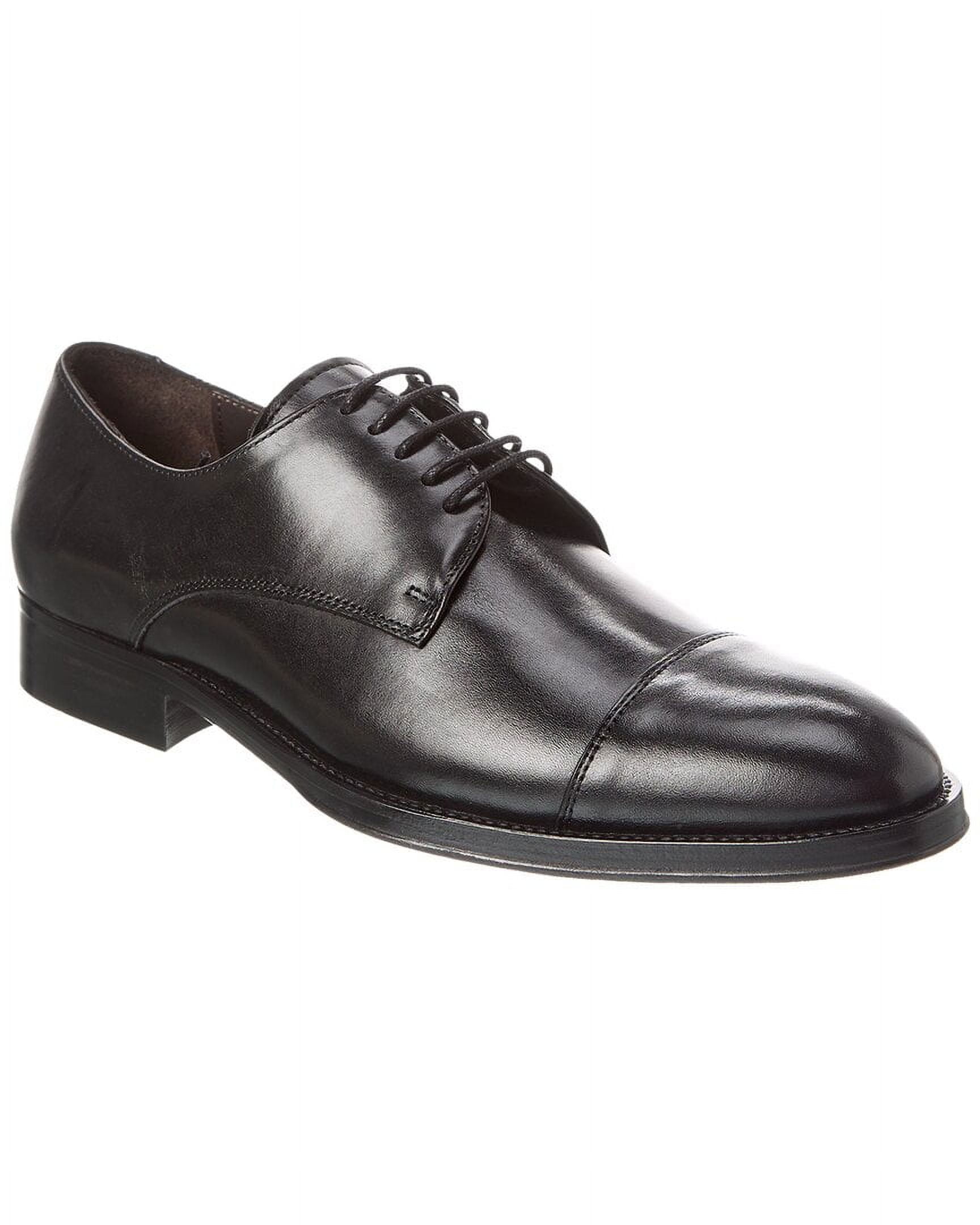 M by Bruno Magli Cilo Leather Oxford 12 Black Walmart