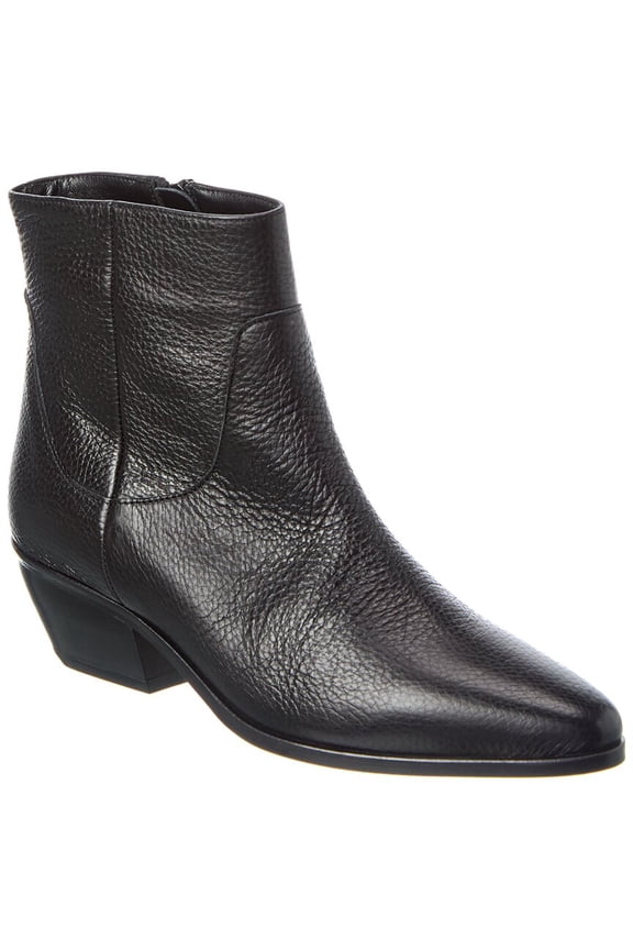 M by Bruno Magli Fabiana Leather Boot, 6.5, Black