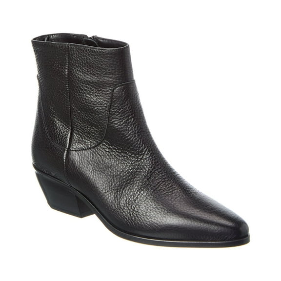 M by Bruno Magli Fabiana Leather Boot, 8, Black
