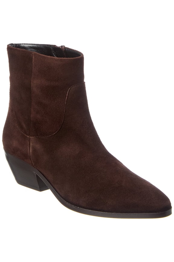 M by Bruno Magli Fabiana Suede Boot, 7.5, Brown