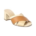 thumbnail image 1 of M by Bruno Magli Jana Leather Sandal, 8, Beige, 1 of 5