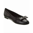 thumbnail image 1 of M by Bruno Magli Luce Leather Flat, 7, Black, 1 of 5