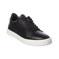 thumbnail image 1 of M by Bruno Magli Magnifico Leather Sneaker, 11, Black, 1 of 5