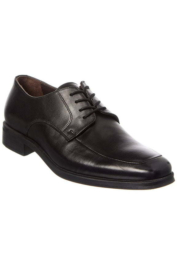 M by Bruno Magli Pio Leather Oxford, 8.5, Black
