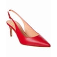 thumbnail image 1 of M by Bruno Magli Rima Leather Slingback Pump, 9.5, Red, 1 of 5