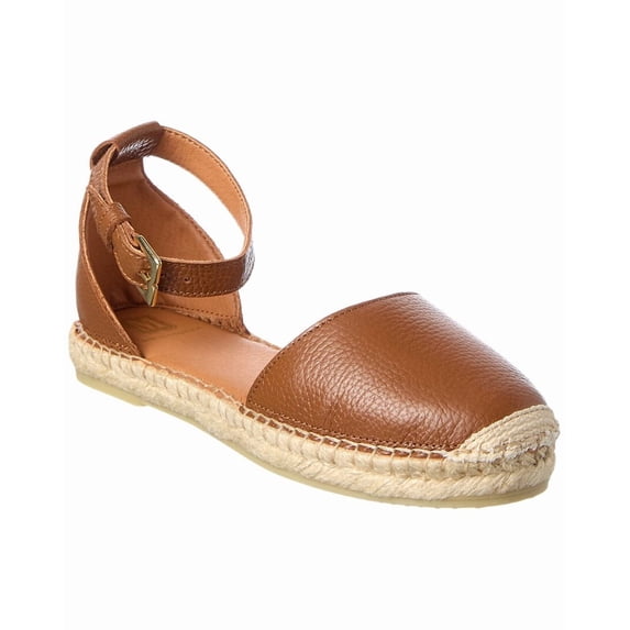 M by Bruno Magli Sabella Leather Sandal, 10, Brown