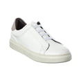 thumbnail image 1 of M by Bruno Magli Salvador Leather Sneaker, 11, White, 1 of 5
