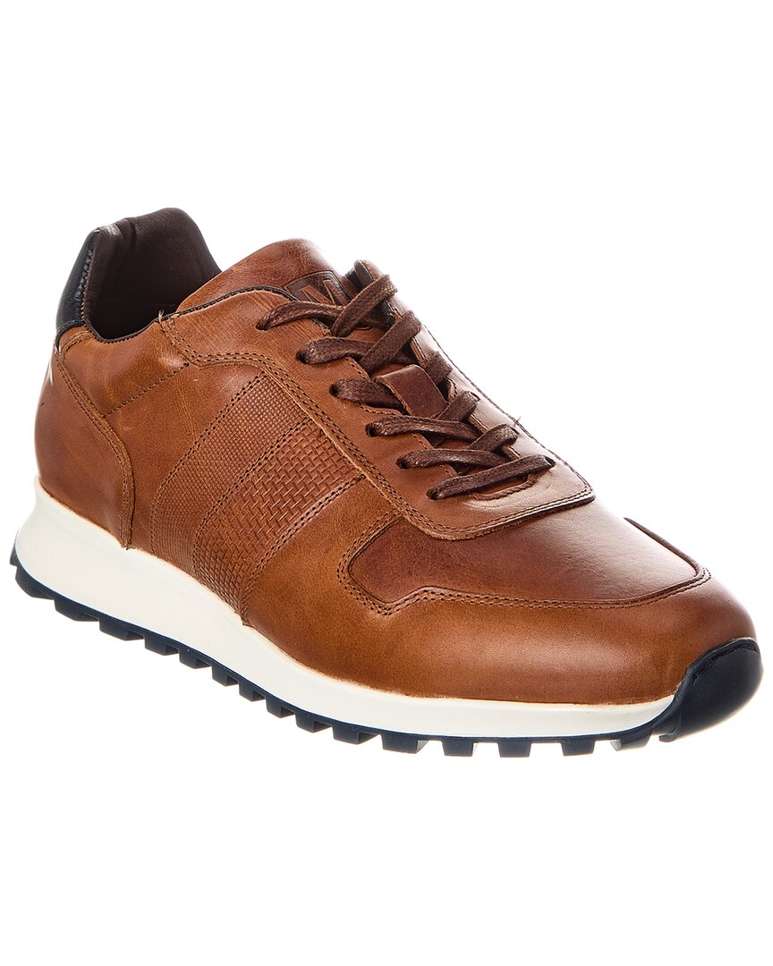 M By Bruno Magli Magnifico Leather Slip-On Sneaker, Brown M By Bruno Magli Magnifico Leather Slip-On Sneaker – Bluefly main image 4