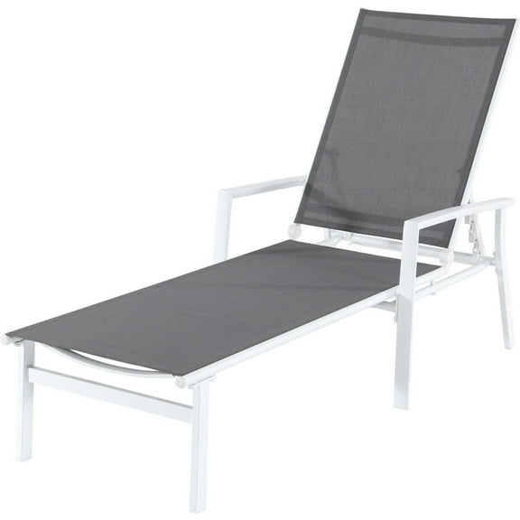 Mōd Furniture Harper Sling Chaise - White/Grey