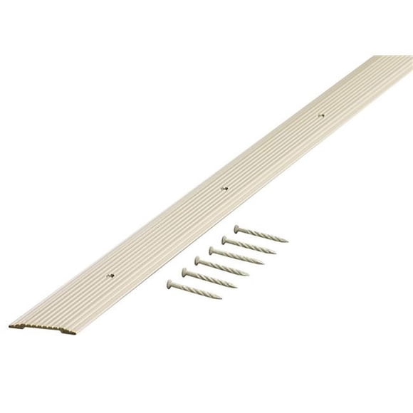 M-d Products 72in. Silver Fluted Seam Binder  72in. Silver Fluted Seam Binder - Silver - 72in.