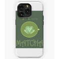 thumbnail image 1 of M is for Matcha Green Tea Funny Alphabet Graphic A4242&nbsp;Phone Case for iPhone 11 to 17 Pro Max, 1 of 2