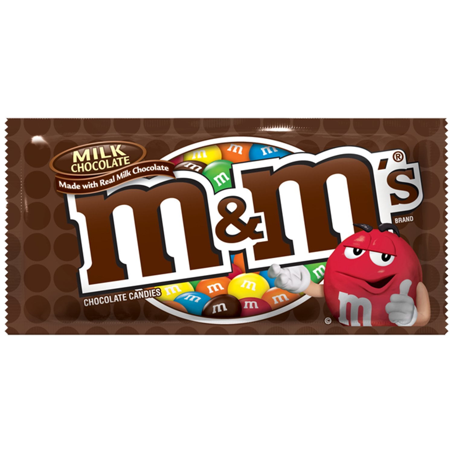 M&M's Milk Chocolate Halloween Fun Size Chocolate Candy - 17.16 oz Bag