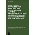 thumbnail image 1 of MÃ¼nsterische BeitrÃ¤ge Zur Rechts- Und St EinflÃ¼sse Der Historischen Rechtsschule Auf Die Oberstrichterliche Gemeinrechtliche Zivilrechtspraxis Bis Zum Jahre 1861, Book 17, (Hardcover), 1 of 1
