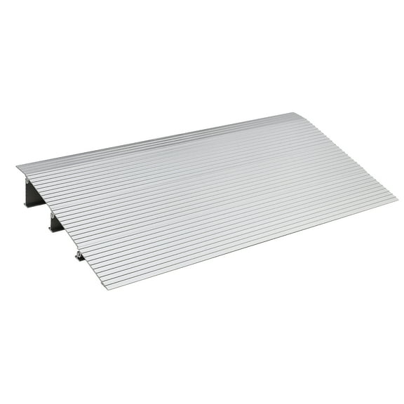 M optimized 1/2/3/4/5/6 inch Rise Aluminum Door Threshold Ramp, Door Entry Ramp, 800 lbs Load Capacity, Non-Slip Safety, Adjustable for Wheelchair, Stroller, Scooter, Power Chairs, Walkers