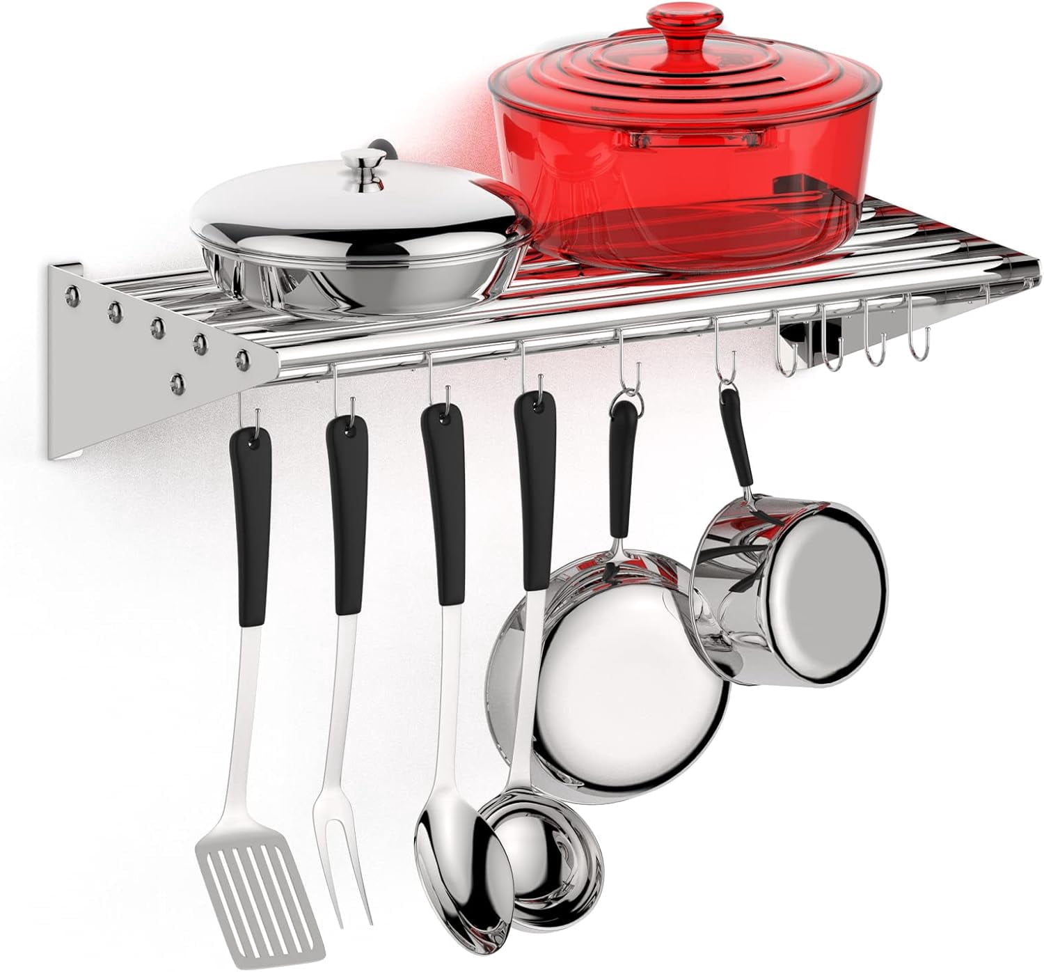 Kitchen Shelf Pot Rack M optimized 12