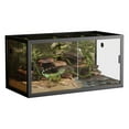 thumbnail image 1 of M optimized 120 Gallon Bearded Dragon Tank Reptile Terrarium Enclosure with Sliding Glass Doors, Snake Enclosure Heavy Duty Top Screen Ventilation, Easy to Assemble, 48" x 24" x 24", 1 of 9