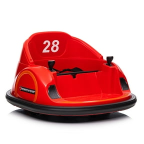 M optimized 12V Ride On Bumper Car for Kids Ride on Toy Gifts Toddlers Electric Bumping Car with Remote Control, Battery Display, 360 Degree Spin, LED Lights, Music