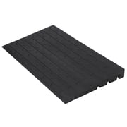 M optimized 2.5" Rise Threshold Ramp, Anti-Slip Wheelchair Rubber Curb Ramp, 2500LBS Weight Capacity, Heavy Duty Car Ramps for Wheelchairs, Doorways, Curb, Cars, Sidewalk