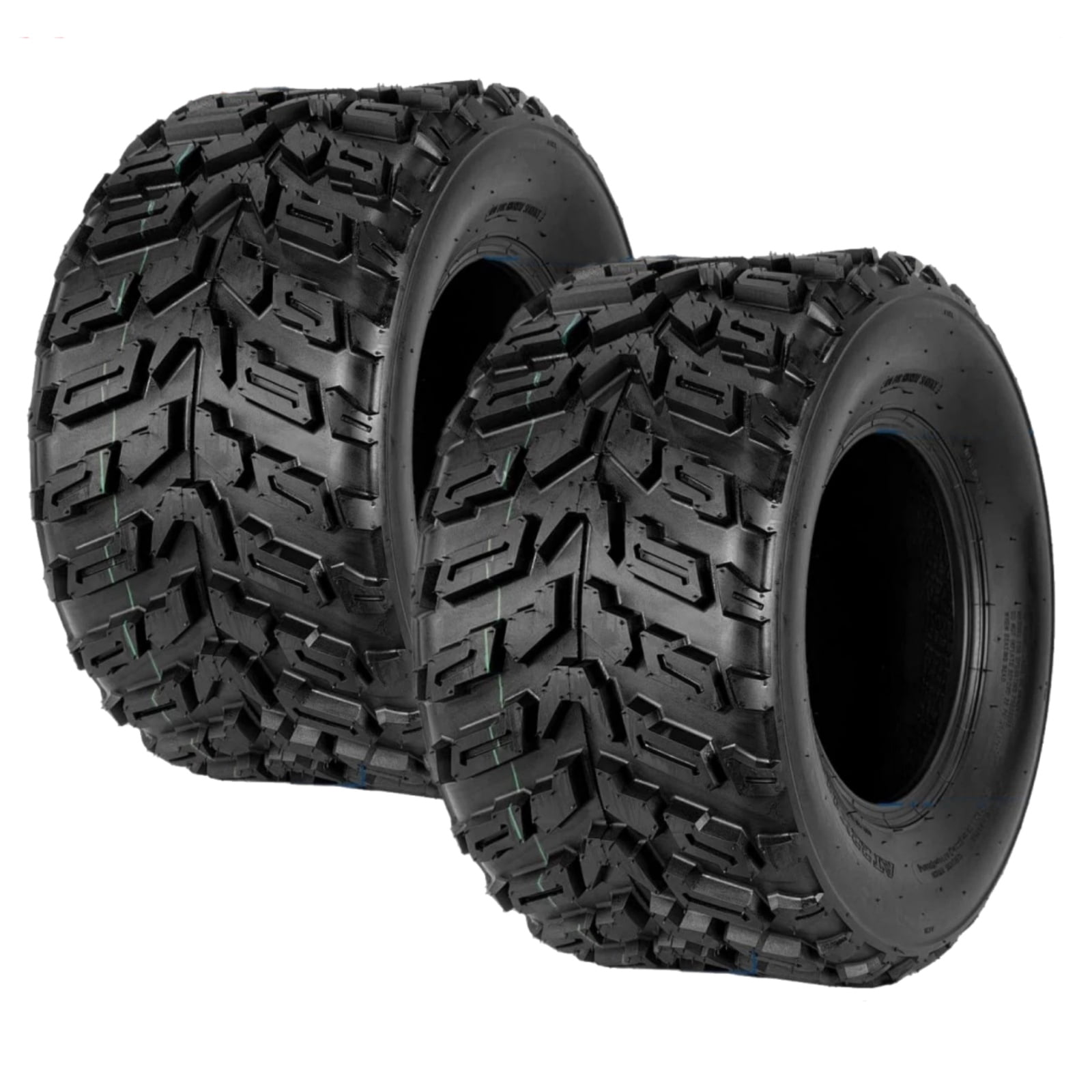 M optimized 2 Pack 22x11x10 ATV Tires 22 11 10 6PR Tubeless for ATV and ...