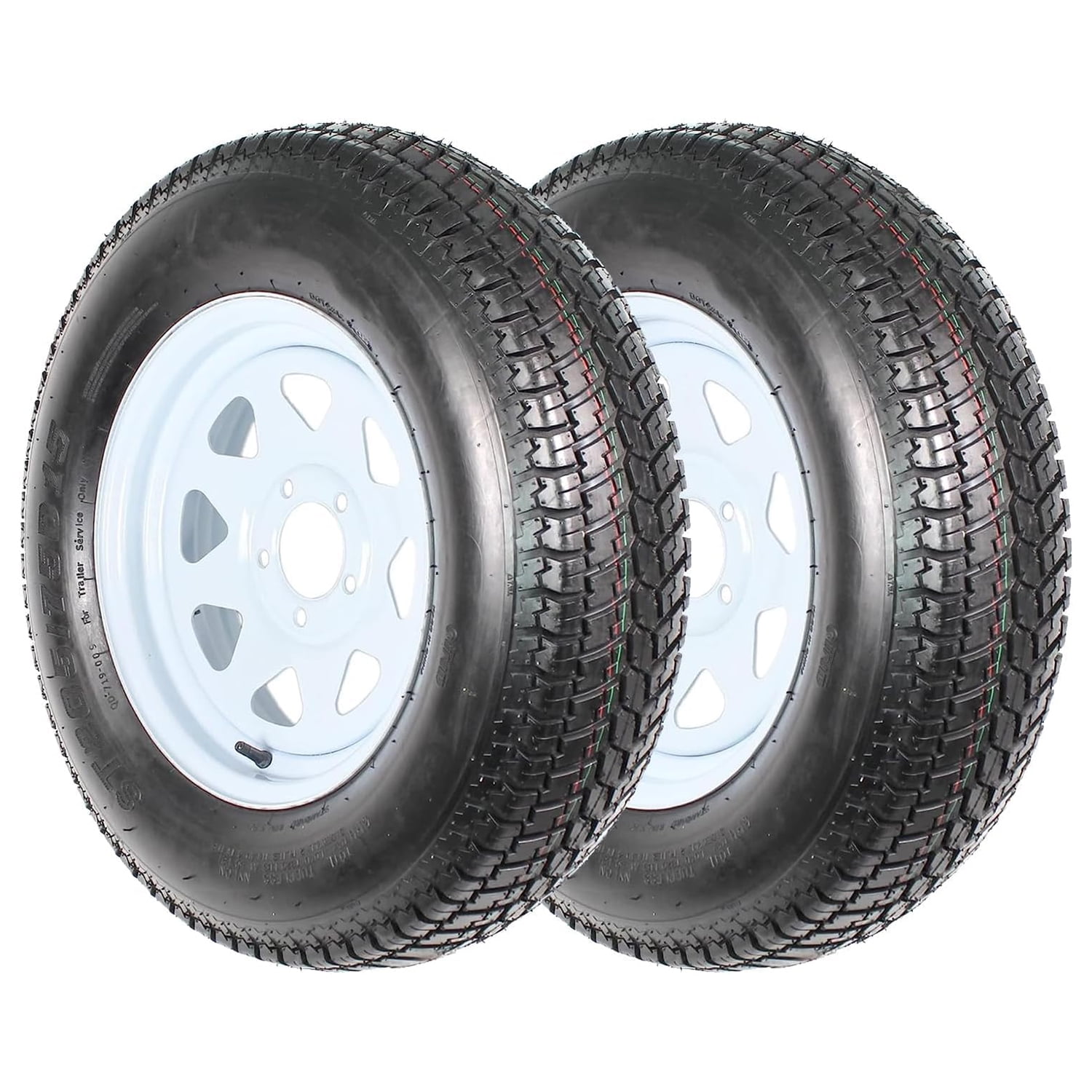 White Rim Radial Trailer Tire, ST235/80R16 Load E, Pre White Rim Radial Trailer Tire, ST235/80R16 Load E, Pre