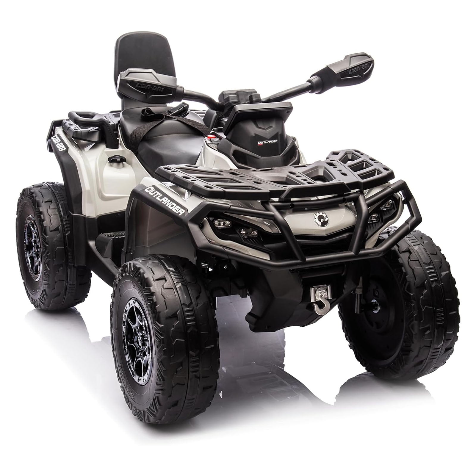 M optimized 2 Seater Ride On Car, 24V Electric ATV Car for Kids, 4 ...