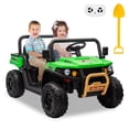 thumbnail image 1 of M optimized 2 Seater Ride On Dump Truck, 24V Battery Powered UTV, Ride On Car Toys with Remote Control, EVA Tires, 4WD Electric Vehicle with Headlights for Boys & Girls, 1 of 7
