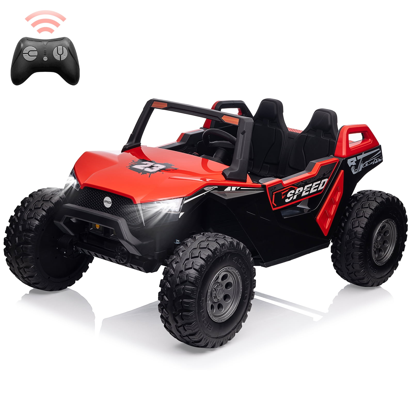 M optimized 24V 2 Seater Ride on Car for Kids 4WD UTV Electric Cars