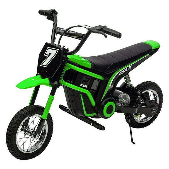 M optimized 24V Kids Electric Dirt Bike 350W Electric Motorcycle for Ages 8-12, Up to 14.29 MPH, 2-Speed Modes, Max Weight 135lbs