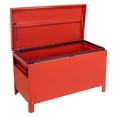 thumbnail image 1 of M optimized 36"x15"x15" Truck Tool Box Jobsite Storage Box Toolbox Chest Cabinet Heavy Duty Truck Bed Toolbox Tools Organizer for Pickup Truck Bed RV Trailer, with Side Handles, 1 of 8