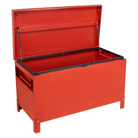 M optimized 36"x15"x15" Truck Tool Box Jobsite Storage Box Toolbox Chest Cabinet Heavy Duty Truck Bed Toolbox Tools Organizer for Pickup Truck Bed RV Trailer, with Side Handles