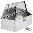thumbnail image 1 of M optimized 39 inch Aluminum Trailer Tongue Tool Box, Waterproof Under Truck Tool Box for Pick Up Truck Bed, Heavy Duty Storage Box Truck Bed Tool Box with Lock & Keys, 1 of 7