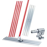 M optimized 48" Bull Float Kit, Concrete Float Trowel Tool with Adjustable Bull Concrete Kit, Bull Float with 4 Float Handle Bull Float Bracket Concrete Tools Finishing Bull Float