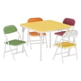 thumbnail image 1 of M optimized 5-Piece Kids Folding Table and Chairs Set, Toddlers Children's Activity Table and Chairs Set for Dining Room, Daycare, Classrooms, 1 of 8