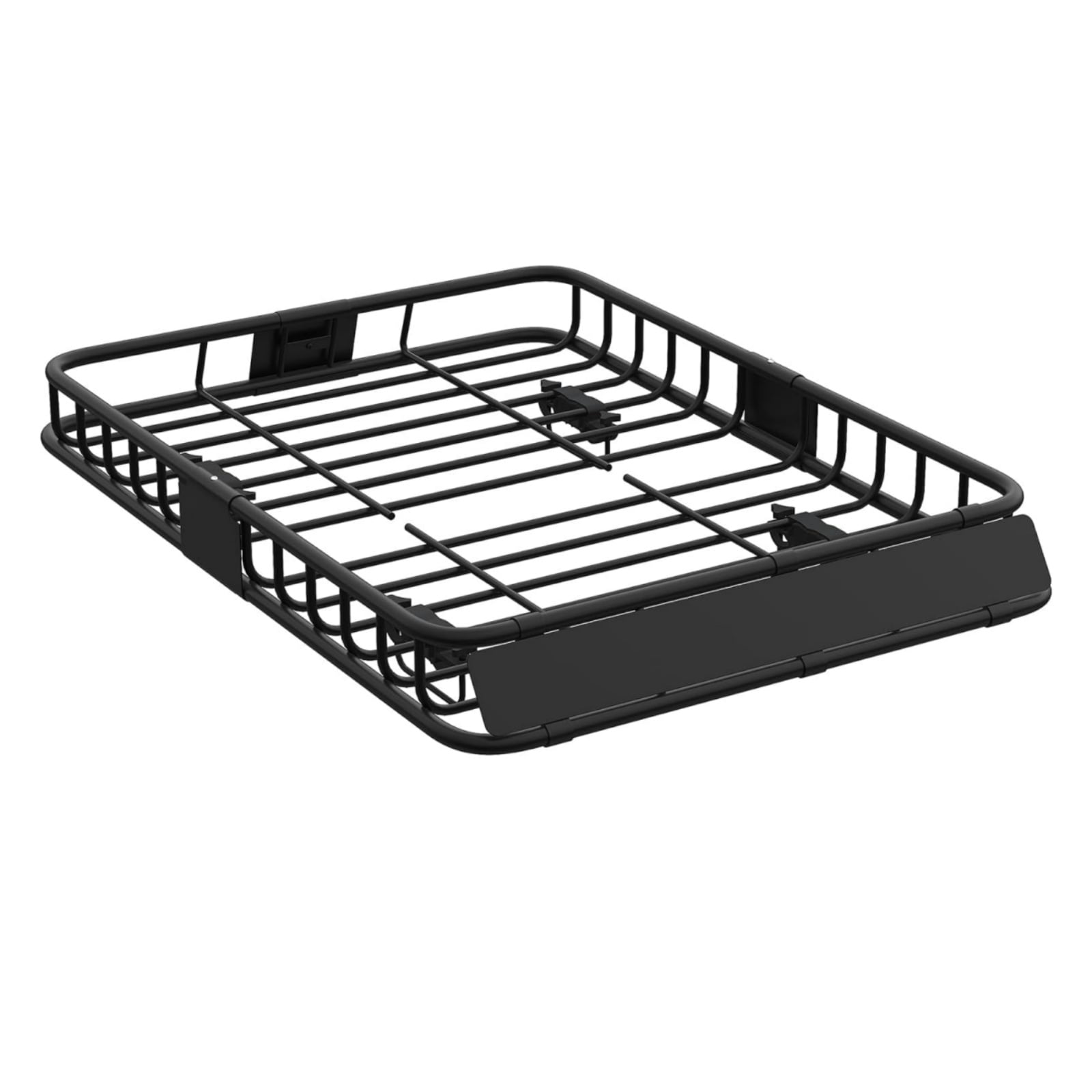 M optimized 51" x 36" Universal Roof Rack Basket Heavy Duty Top Mount Cargo Carrier with Weather-Resistant Steel Construction for Car, Truck & SUV Luggage Transport