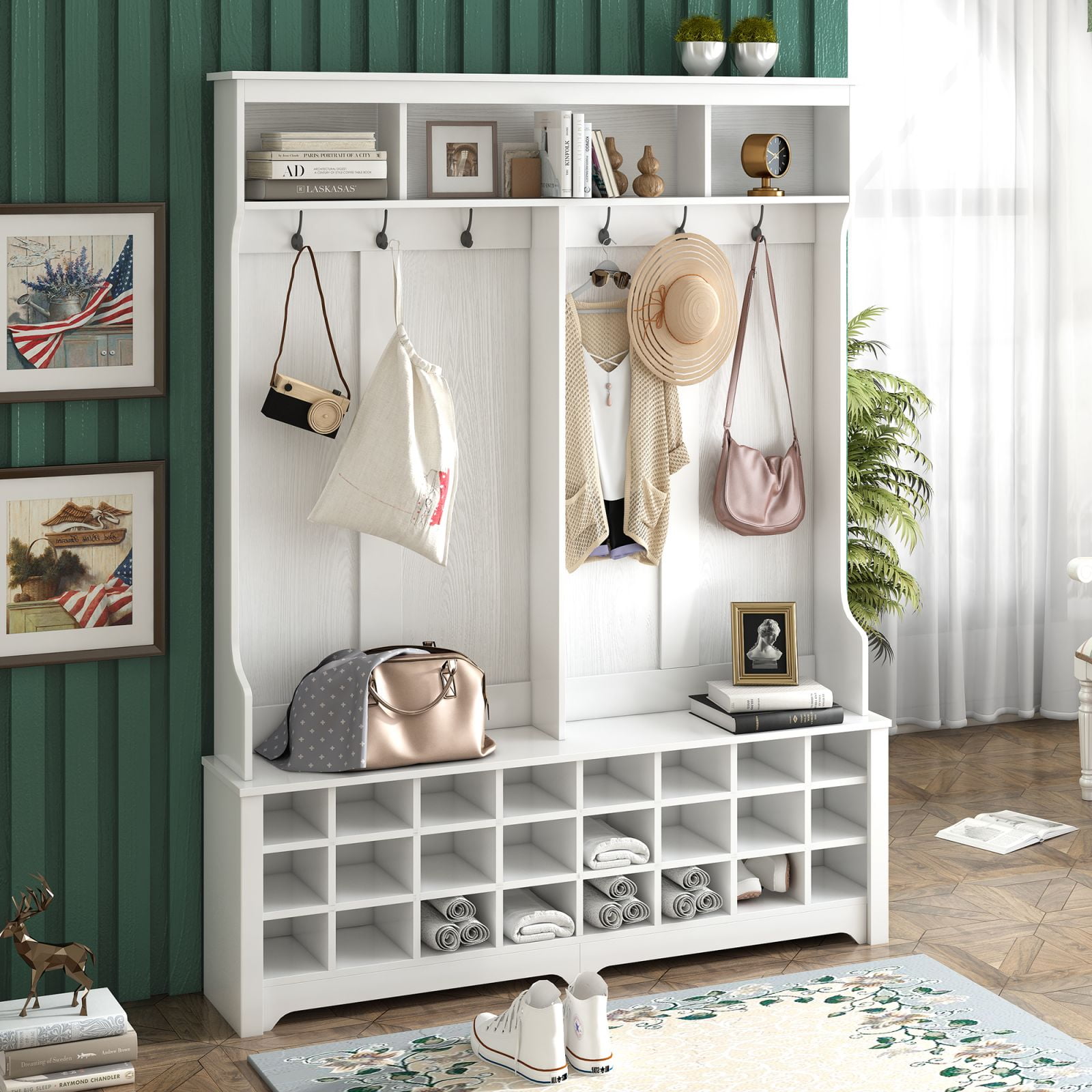 Hooks for mudroom cubbies deals