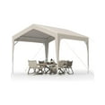 thumbnail image 1 of M optimized 7 x 7 ft 10 x 10 ft Commercial Canopy Tent, Outdoor Canopy with Waterproof Oxford Fabric, Sun Shelter for Party, Camping, Market, Wedding, BBQ, Outdoor Event, 1 of 7