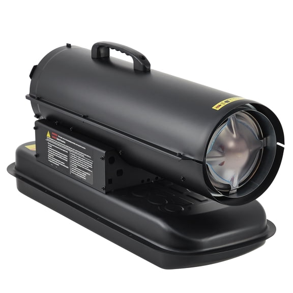M optimized 70000 BTUs Kerosene/Diesel Forced Air Heater, Fan Forced Heater with Thermostat Control for Warehouses, Construction, Workshops, 120V/60Hz