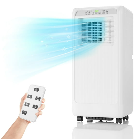 M optimized 8,000 BTU Portable Air Conditioners, 3-in-1 Portable AC, Dehumidifier, and Fan Mode, AC Unit with 24H Timer & Remote Control