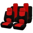 thumbnail image 1 of M optimized 9PCS Car Seat Covers Universal for 5 Seat Car, Seat Covers for Front Row Rear Row, Red, 1 of 8