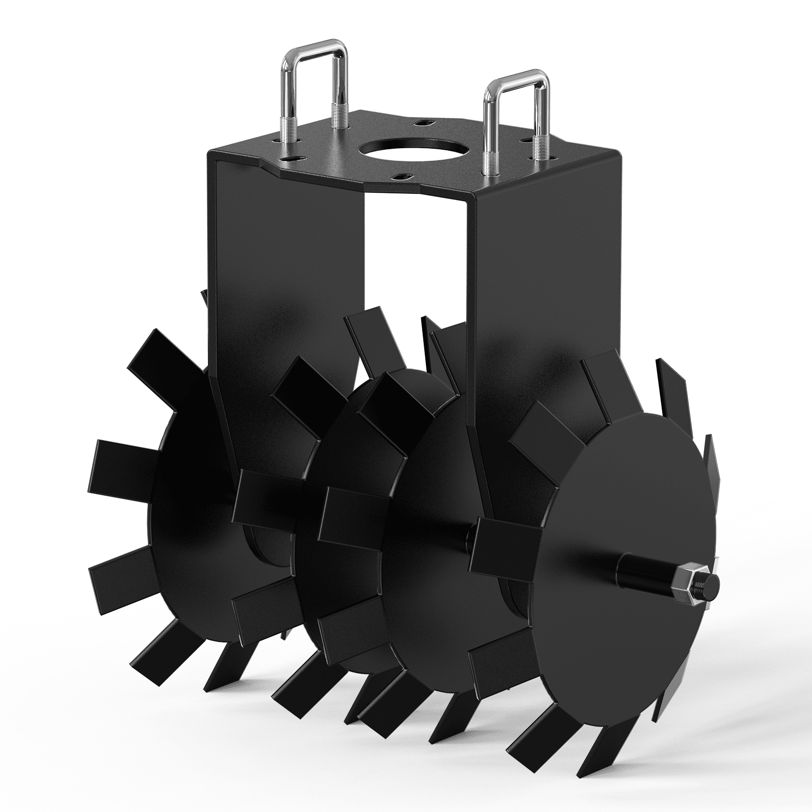 M optimized ATV Disk Harrow Plow with Adjustable Depth Settings and ...