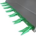 thumbnail image 1 of M optimized Bucket Tooth Bar for Sub-Compact Tractor, 57" Heavy Duty Tractor Bucket Teeth Fits Bucket Cutting Edges Sized 1/2" or Less, No Drilling Required, Green, 1 of 7