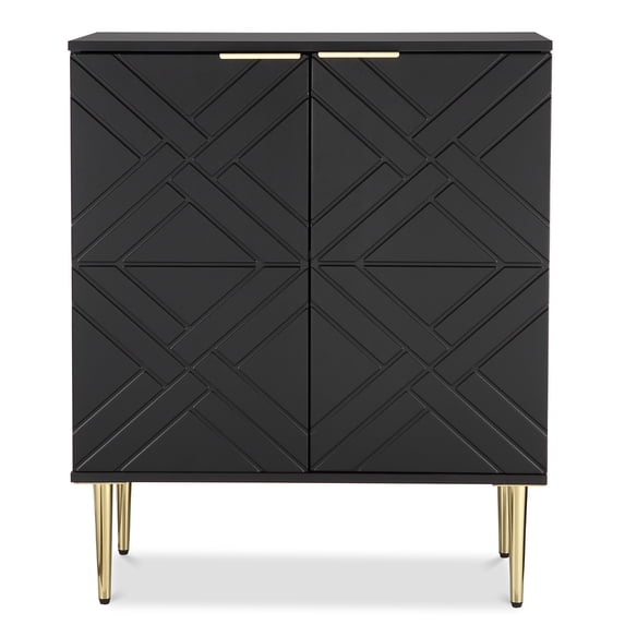 M optimized Buffet Cabinet, Kitchen Sideboard Storage Cabinet with 2 Doors, 29" Coffee Bar for Dining Room, Kitchen, Hallway