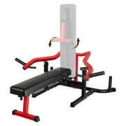 M optimized Chest Press Machine for Home Gym, 450LBS Max Weight Bench Press Machine with Independent Converging Arms, Adjustable 30  Flat Incline Bench for Chest, Ab Workouts Upper Chest Equipment