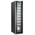 thumbnail image 1 of M optimized Compressor Wine Cooler, Freestanding Beverage Refrigerator, Wine Cellar with Adjustable Temp Control for Home Office Hotel Bar, 14/18/28 Bottle, 1 of 9