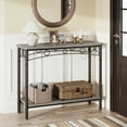 thumbnail image 1 of M optimized Console Table, Retro Sofa Table with Storage, 2 Tier Entryway Table, Behind Couch Table for for Living Room, Entryway, Hallway, Foyer, 1 of 8