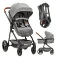 M optimized Convertible Baby Stroller, Foldable Pushchair, Newborn