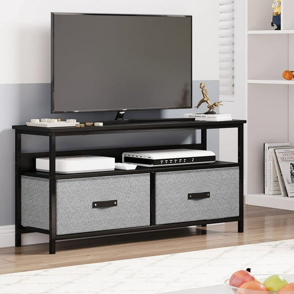 M optimized Dresser TV Stand, Entertainment Center with Storage, Small TV Stand Dresser with Drawers and Shelves, TV & Media Console Table Furniture for Living Room