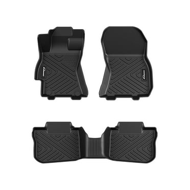 M optimized Floor Mats for Subaru Legacy/Outback 2010-2014, TPE All Weather Accessories Custom Fit Front 1st & 2nd Row Floor Liner, Black