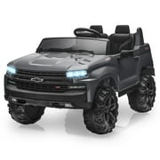 M optimized Kids Car 24V Ride on Truck, 2-Seater Ride On Toy w/Parent Remote Control, 4xSpring Suspension, Wireless Music, Electric Vehicle Car for Boys Girls Ages 3-8