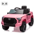 thumbnail image 1 of M optimized Kids Ride on Truck Car, 12V Licensed Ride on Car w/Remote Control, Battery Powered Electric Car with 4 Wheels Spring Suspension, 3 Speeds, LED Lights, Gift for 3+ Years Old Kids, 1 of 1